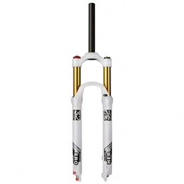 BESTSL Spares BESTSL 26 27.5 29 inch MTB Air Shock Fork, Mountain Bicycle Suspension Forks with Rebound Adjustment Travel 100mm 9mmQuick Release HL / RL, Straight Hand, 27.5
