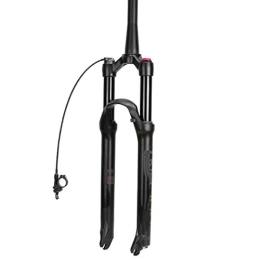 Bewinch Spares Bewinch Mountain Bicycle Suspension Forks, 26 / 27.5 / 29 Inch MTB Bike Front Fork with Damping Adjust Air Pressure, Cone Tube, 100Mm Travel 28.6Mm, Remote, 29in