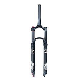 Bewinch Spares Bewinch Mountain Bicycle Suspension Forks, 26 / 27.5 / 29 Inch MTB Bike Front Fork with Damping Adjust Air Pressure, Cone Tube, 130Mm Travel 28.6Mm, Manual, 26inch