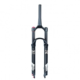 Bewinch Spares Bewinch Mountain Bicycle Suspension Forks, 26 / 27.5 / 29 Inch MTB Bike Front Fork with Damping Adjust Air Pressure, Cone Tube, 130Mm Travel 28.6Mm, Manual, 27.5inch