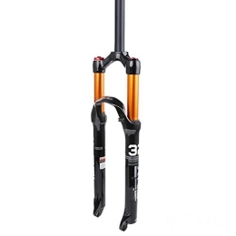 Bewinch Mountain Bike Fork Bewinch Mountain Bicycle Suspension Forks, 26 / 27.5 / 29 Inch MTB Bike Front Fork with Rebound Adjust Straight Tube (Cone Tube), Shoulder Control 100Mm Travel 28.6Mm, Straight pipe, 26in