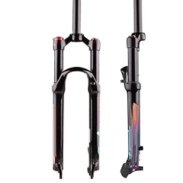 Bewinch Mountain Bike Fork Bewinch Mountain Bicycle Suspension Forks, 26 / 27.5 / 29 Inch MTB Bike Front Fork with Rebound Adjust Straight Tube, Shoulder Control 100Mm Travel 28.6Mm, 27.5in