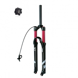 SJHFG Spares Bicycle Air MTB Front Fork 26 27. 5 29 Inch, Shoulder Control 1-1 / 8" Shock Absorber Mountain Bike 140mm Travel (Size : 26inch)
