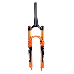 qidongshimaohuacegongqiyouxiangongsi Mountain Bike Fork Bicycle fork MTB Bicycle Fork Magnesium Alloy Air Suspension 26 27.5 29er Inch 32 HL RL100mm Bike Fork Lockout For Bicycle Front Fork (Color : 29 Tapered Remote)