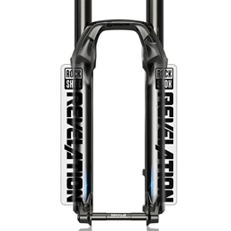 BUSEB Mountain Bike Fork Bicycle Front Fork Stickers Rockshox R.E.V.E.L.A.T.I.O.N Mountain Bike Front Fork Decals Bike Accessories (Color : Black clean btm)