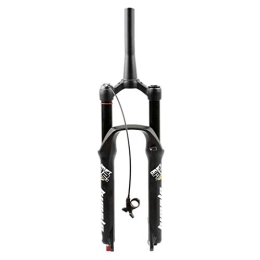 TYXTYX Mountain Bike Fork Bicycle Suspension Fork 26" 27.5 Er 29 Inch Mountain Bike Remote Lockout Front Forks, for MTB / XC / AM / Offroad Bike 2.4" - Tire