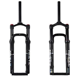 BOLANY Mountain Bike Fork Bike Air Fat Fork- Snow Fat MTB Fork Travel 100MM Aluminum-Alloy Material Fit 4.0" Tire Mountain Bike