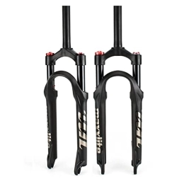 SuIcra Mountain Bike Fork Bike Fork Air Fork 24Inch Bicycle Magnesium & Aluminum Alloy Shock Absorber Air Fork Spread 100 MM Travel 70 MM Bicycle Accessories