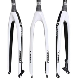 ITOSUI Mountain Bike Fork Bike Fork Cone Head Tube Mountain Bike Full Carbon Front Fork 26 Inch 27.5 Inch 29 Inch Hard Fork Disc Brake Bike Front Fork MTB Bicycle Suspension Fork