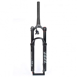 TYXTYX Mountain Bike Fork Bike Forks 27.5 / 29 inch MTB Suspension, 120mm Travel Ultralight Downhill Bicycle Air Fork 9mm QR Black