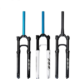 CPXUP2 Mountain Bike Fork bike forks Mountain Front Fork Bicycle Fork 26 Inch 27.5 Inch 29 Inch Spinal Tube Straight Tube Bicycle Fork (Color : 27.5 inch White)