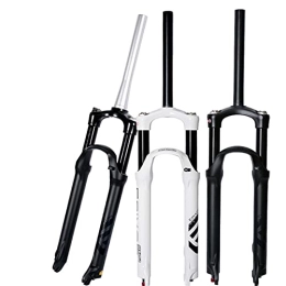 CPXUP2 Mountain Bike Fork bike forks MTB Front Fork Mountain Front Fork Shoulder Control Wire Control Road Bike Air Fork 26 / 27.5 / 29 Inch Bicycle Accessories (Color : Direct Shoulder Control 26 / White)