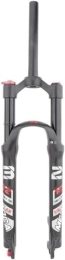 MEGLOB Spares Bike forks MTB Suspension Fork， Travel 120mm Mountain Bike Air Fork 1-1 / 8 Straight Tube Rebound Adjust QR 9mm Disc Brake Front Fork Manual Lockout Bicycle Fork