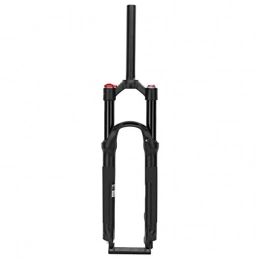 Bnineteenteam Mountain Bike Fork Bike Front Fork, Black Aluminum Alloy Mountain Bike Front Fork Lightweight Bicycle Double Air Chamber Front Fork for 27.5in Bike