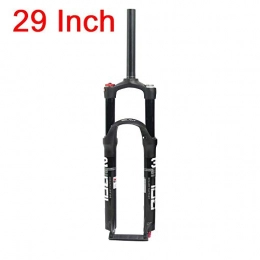 DKZK Spares Bike Front Forks Aluminum Alloy Double Shoulder Double Fork Air Chamber 26 / 27.5 / 29Inch Mtb Suspension 100mm Fork For Bicycle Accessories Bicycle Forks