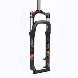 Huolirong Mountain Bike Fork Bike suspension forks bike fork Bicycle Fork Snow Bike Front Fork Travel 120Mm Open 135Mm Shoulder Controlled Air Pressure Hydraulic Fork Aluminum-Alloy Material Fit 4.0" Tire Mountain Bike Fork