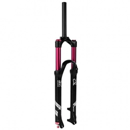 Bktmen Mountain Bike Fork Bktmen 140mm Travel Bicycle Air Fork Front Suspension 26 / 27.5 / 29 Inch Magnesium Alloy Mountain Bike Fork，2 Control Options (Color : Straight Manual Lockout, Size : 26 inch)