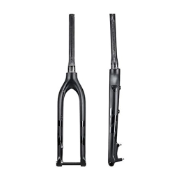 Bluetooth earphone Spares Bluetooth earphone Bike Front Fork Suspension Fork Bicycle 29Er Carbon Fork Rigid 27.5 Bicycle MTB Front Fork Carbon Rigid Fork Axle Thru 15X100mm for Mountain / Snow / Beach / MTB Bikes (Color : 27.5inch)