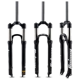 BOLANY Spares BOLANY 26 / 27.5 / 29" MTB Suspension Fork Aluminum Alloy Mountain Bike Front Fork (Straight Steerer Manual Lockout)