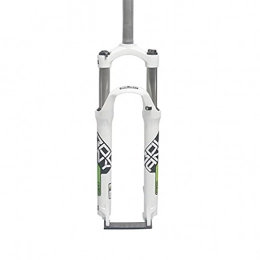 RWEAONT Mountain Bike Fork Bolany Bicycle Fork Mountain Bike Forks 26 / 27.5 Inch Suspension Mechanical Fork Aluminum Alloy MTB Fork 29 In Bicycle Forks New (Color : White Green 27.5)