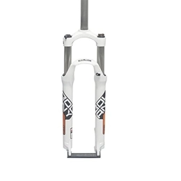 RWEAONT Spares Bolany Bicycle Fork Mountain Bike Forks 26 / 27.5 Inch Suspension Mechanical Fork Aluminum Alloy MTB Fork 29 In Bicycle Forks New (Color : White orange 27.5)