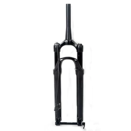 Boxkat Spares BOXKAT Air Fork 27.5 / 29inch Mountain Bike, Magnesium Alloy MTB Front Fork Remote Lockout Tapered Tube Disc Brake 15x110mm Shock Absorber (Color : Tapered, Size : 27.5 inch)