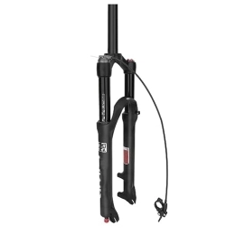 Boxkat Spares BOXKAT Air Front Fork Bicycle 26 / 27.5 / 29 Inch Travel 120 Mm, Mountain Bike Suspension Forks Shoulder Control / wire Control Threadless Steerer (Color : Remote Lockout, Size : 27.5)
