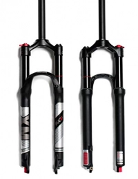 BUCKLOS Mountain Bike Fork BUCKLOS 26 27.5 29 Inch Mountain Bike Air Fork, Rebound Adjust MTB Suspension Forks 120mm Travel, Ultralight Aluminum Alloy Front Fork Straight Tube Threadless fit AM / XC / DH Mountain / Road Bicycle
