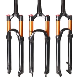 BUCKLOS Spares BUCKLOS 26 / 27.5 / 29 inch MTB Air Suspension Fork Travel 120mm, 1-1 / 8" Straight / Tapered Tube QR 13mm Manual Lockout XC AM Ultralight Mountain Bike Front Forks