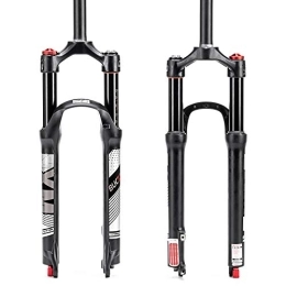 BUCKLOS Spares BUCKLOS 26 / 27.5 / 29 Travel 120mm MTB Air Suspension Fork, Rebound Adjust 1 1 / 8 Straight / Tapered Tube QR 9mm Manual / Remote Lockout XC AM Ultralight Mountain Bike Front Forks