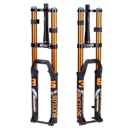 BUCKLOS Spares BUCKLOS Downhill Air Suspension Fork 27.5 / 29 15 * 110mm Boost Tapered, Travel 180mm 36mm Inner Tube Thru Axle Rebound Adjustment Disc Brake Front Forks, fit Mountain Bike AM FR DH ect.