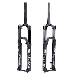 BUCKLOS Spares BUCKLOS MTB Air Suspension Fork 27.5 29 110 * 15mm Boost AM E-Bike Tapered, Travel 160mm 36mm Inner Tube Thru Axle Rebound Adjustment Disc Brake Front Forks, fit All Mountain eBike ect. (29)