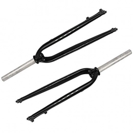 BUCKLOS Spares BUCKLOS 【UK Stock】 26 / 27.5 / 29er Aluminum Alloy Rigid Disc Brake MTB Fork 1-1 / 8" Threadless Straight Tube Ultra Light Bicycle Front Forks, Road bike mountain bikes Cycling Accessories