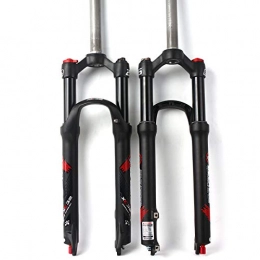 BUCKLOS Spares BUCKLOS UK STOCK Mountain Bicycle Suspension Forks, 26 / 27.5 / 29 inch MTB Bike Front Fork with Rebound Adjustment, 100mm Travel 28.6mm Threadless Steerer