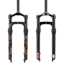 BUCKLOS Mountain Bike Fork BUCKLOS 《US Stock》26 Inch MTB Suspension Fork, 28.6 Straight Tube Fat Tire Air Fork QR 9mm Travel 120mm Mountain Bike Fork Manual Lock XC Bicycle Forks