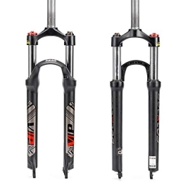 BUCKLOS Mountain Bike Fork BUCKLOS《US Stock》MTB Suspension Fork 26 / 27.5 / 29 Inches, 28.6mm Straight Tube Spring Front Fork QR 9mm Travel 100mm Mountain Bike Fork Manual Locking XC Bicycle Forks