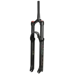 burko Mountain Bike Fork burko Magnesium Alloy Air Front Fork, Ultra-light 29'' Mountain Bike Air Front Fork Magnesium Alloy Rebound Adjustment Bicycle Suspension Fork Air Damping Front Fork Bicycle Accessories Parts Cycling