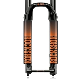 BUSEB Spares BUSEB Bicycle Front Fork Stickers Rockshox XC35 Mountain Bike Front Fork Decals Bike Accessories (Color : Orange)