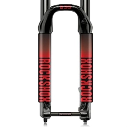 BUSEB Bicycle Front Fork Stickers Rockshox XC35 Mountain Bike Front Fork Decals Bike Accessories (Color : Red)