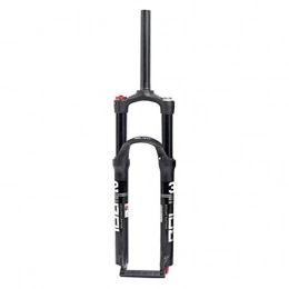 BZLLW Mountain Bike Fork BZLLW Bicycle Fork, Bicycle Suspension Fork 26 / 27.5 / 29inch Mountain Cycling 1-1 / 8" Straight Tube Steerer Shoulder Control Disc Brake Travel 100mm, Black (Size : 26in)