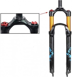 BZLLW Mountain Bike Fork BZLLW Bicycle Fork, Mountain Bike Forks 26 / 27.5 / 29 Inch, Magnesium Alloy The Suspension Fork Zoom The Fork Easy to Install Strong Structure Bicycle Accessories (Size : 26in)