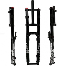 BZLLW Mountain Bike Fork BZLLW Bicycle Fork, Mountain Bike Front Fork, 27.5" / 29" Bike Suspension Fork Air Fork, 1-1 / 8" Straight Steerer 160mm Travel, Manual Lockout Bicycle Fork