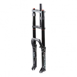 BZLLW Spares BZLLW Bicycle Fork, Super Light MTB Bicycle Fork Aluminum Alloy Suspension Fork, 135MM Adjustable Damping, Easy to Install ATV / Snowmobile The Front Fork, Air Pressure Version-26inch