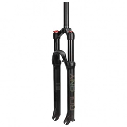 CAISYE Mountain Bike Fork CAISYE Bicycle Forks 26 / 27.5 / 29 Inch Mountain Bike Bicycle Suspension Fork, Aluminum Magnesium Alloy Light MTB Air Forks with Tires Suspension Travel: 120 Mm Bicycle Forks, Manual Lockout, 26in