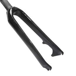 CARACHOME 20'' BMX Fork, Full Carbon Fiber Ultra-Light Bicycle Fork BMX Hard Fork Support Disc Brake