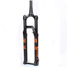 CAREXY Mountain Bike Fork CAREXY Bike Fork, Air Suspension Forks Shock Absorber Mountain Bicycle MTB Pneumatic Fork Bike Accessories, Black, 27.5in