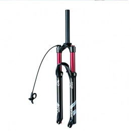 CAREXY Spares CAREXY Magnesium Alloy Mountain Bike Fork, Rebound Adjustment 26 / 27.5 / 29 Inch Cycling Air Suspension Front Fork 100Mm Travel, 9Mm Axle, Disc Brake, Straight Remote, 29