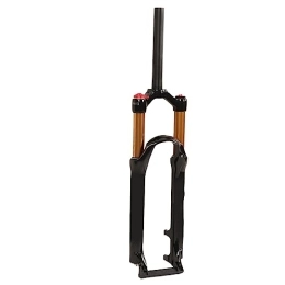 Changor Spares Changor Mountain Bike Front Fork, Low Noise Aluminum Alloy Air Suspension Fork Road Shock Absorption