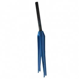 CHICTI Spares CHICTI 700C*28.6mm Road Bike Front Fork, Full Carbon Fiber Hard Fork, 350g ± 5g (Color : Blue)