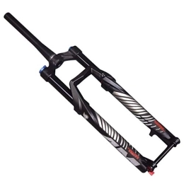 CHICTI Mountain Bike Fork CHICTI Bicycle Front Fork Barrel Shaft Gas Fork Suspension Front Fork 27.5 Inch Mountain Bike Front Fork 29 Inch Wire Control Cycling (Color : A, Size : 27.5inch)